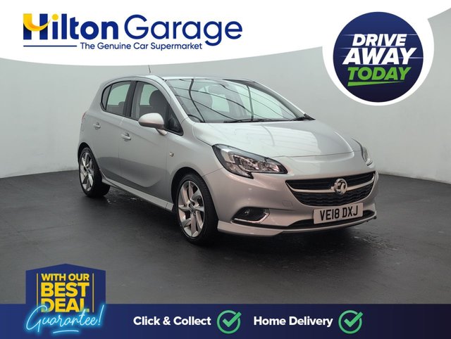 USED 2018 18 Vauxhall Corsa 1.4i SRI VX Line Hatchback 5dr Petrol Manual Euro 6 (90 Ps) - Sat Nav, Heated Seats, Bluetooth