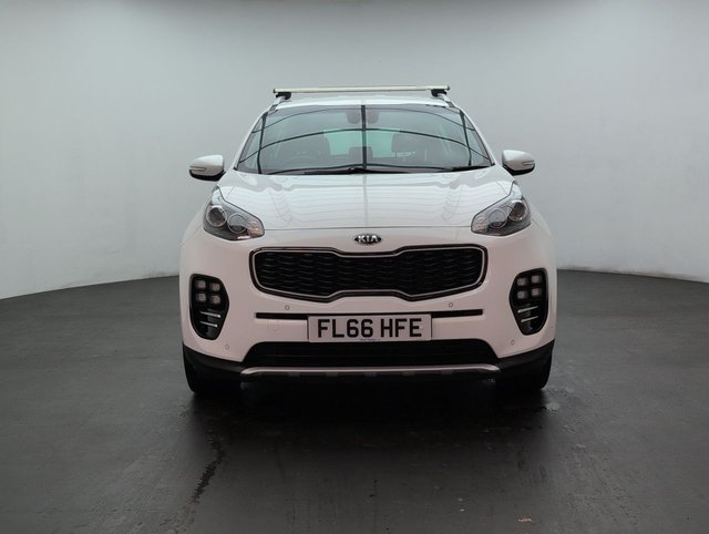 USED 2016 66 KIA SPORTAGE 2.0 CRDi GT-Line SUV 5dr Diesel Manual AWD Euro 6 (134 bhp) - SAT NAV, HEATED SEATS, CRUISE