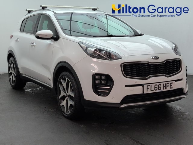 USED 2016 66 KIA SPORTAGE 2.0 CRDi GT-Line SUV 5dr Diesel Manual AWD Euro 6 (134 bhp) - SAT NAV, HEATED SEATS, CRUISE