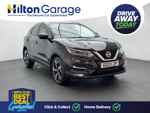 USED 2021 21 Nissan Qashqai 1.3 Dig-T N-Motion Suv 5dr Petrol Manual Euro 6 (s/S) (140 Ps) - Pan Roof, Sat Nav, Leather
