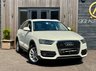 USED 2012 12 AUDI Q3 2.0 TFSI SE SUV 5dr Petrol Manual quattro Euro 5 (s/s) (170 ps) WHITE INTERIOR+PARKING SENSORS