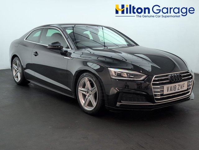 USED 2018 18 Audi A5 2.0 TDI S Line Coupe 2dr Diesel S Tronic Euro 6 (s/S) (190 Ps) - Sat Nav, Sensors, Climate