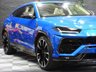 USED 2021 71 LAMBORGHINI URUS 4.0 V8 BiTurbo SUV 5dr Petrol Auto 4WD Euro 6 (650 ps) HUGE SPEC BLU ELEOS 12K FLSH