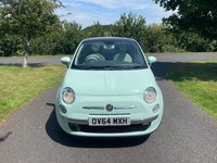 USED 2014 64 FIAT 500 1.2 Lounge Hatchback 3dr Petrol Manual Euro 6 (s/s) (69 bhp) 