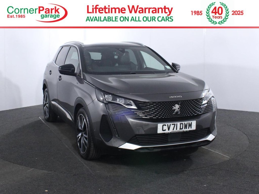 USED 2022 71 PEUGEOT 3008 1.2 PureTech GT Premium SUV 5dr Petrol EAT Euro 6 (s/s) (130 ps) 