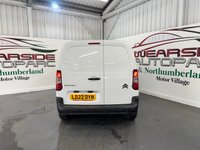 USED 2022 22 CITROEN BERLINGO 1.5 BlueHDi 1000 Enterprise M Pro Panel Van 5dr Diesel Manual SWB Euro 6 (s/s) (100 ps) 2 keys, SH, rear parking sensors