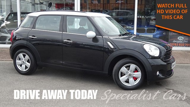 2014 64 MINI Countryman 1.6 Cooper SUV 5dr Petrol Manual Euro 6 (s/s) (122 ps)