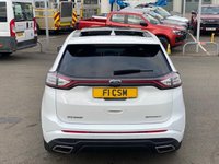 USED 2017 17 FORD EDGE 2.0 TDCi Sport SUV 5dr Diesel Powershift AWD Euro 6 (s/s) (210 ps) A TRULY STUNNING ADDITION TO OUR FORECOURT FINISHED IN EVER POPULAR WHITE PAINT+4 WHEEL DRIVE+ONLY 2 FORMER KEEPERS+SERVICE HISTORY+DIESEL+AUTOMATIC+CLIMATE SEATS+CRUISE CONTROL+ACTIVE PARK ASSIST+LUX PACK+PARKING CAMERAS+PRIVACY GLASS+COLLISION MITIGATION+FULL PANORAMIC GLASS ROOF+HALF LEATHER INTERIOR+SATELLITE NAVIGATION+PARK ASSIST+CLIMATE CONTROL+20 INCH ALLOY WHEELS+COST NEW &pound;39860 MAKING THIS USED VEHICLE FANTASTIC VALUE AT OUR LOW PRICE+1 FULL YEARS MOT PRIOR TO COLLECTION+CALL NOW!!!!!!