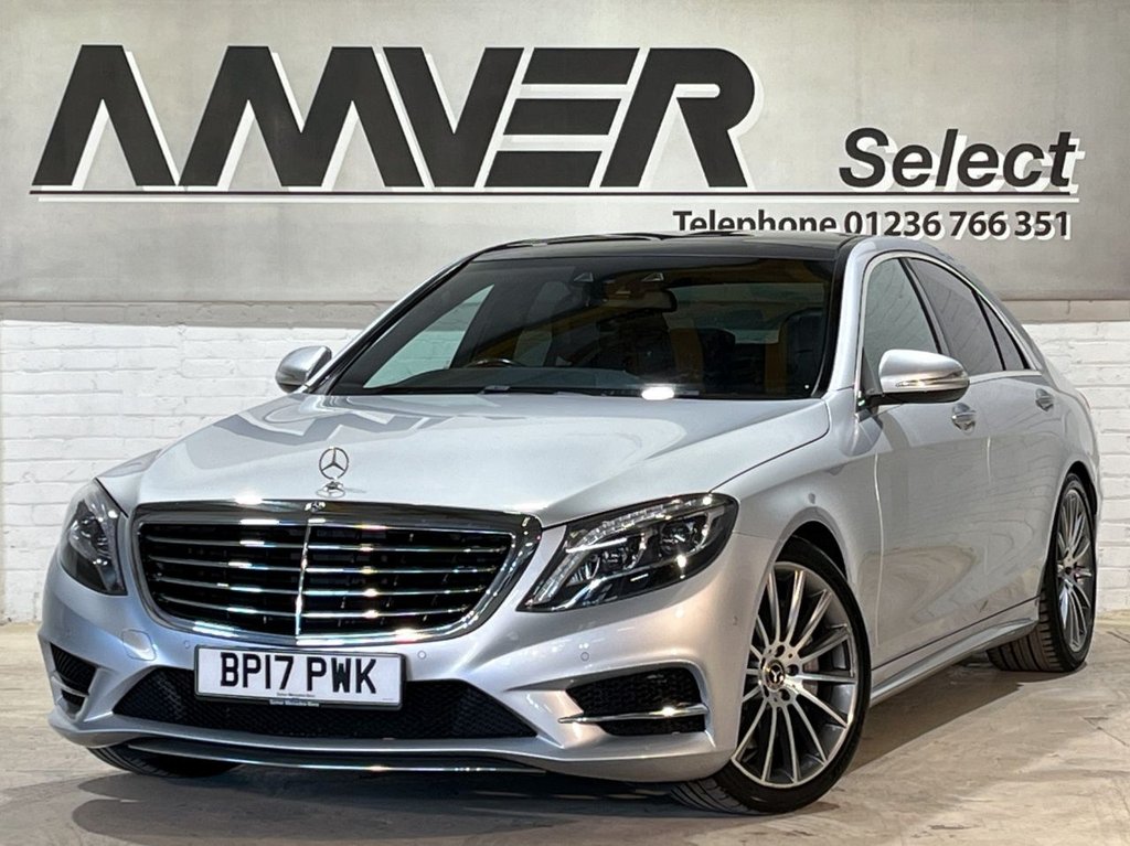 USED 2017 17 MERCEDES-BENZ S-CLASS 3.0 S350d V6 AMG Line (Premium) Saloon 4dr Diesel G-Tronic+ Euro 6 (s/s) (258 ps) 