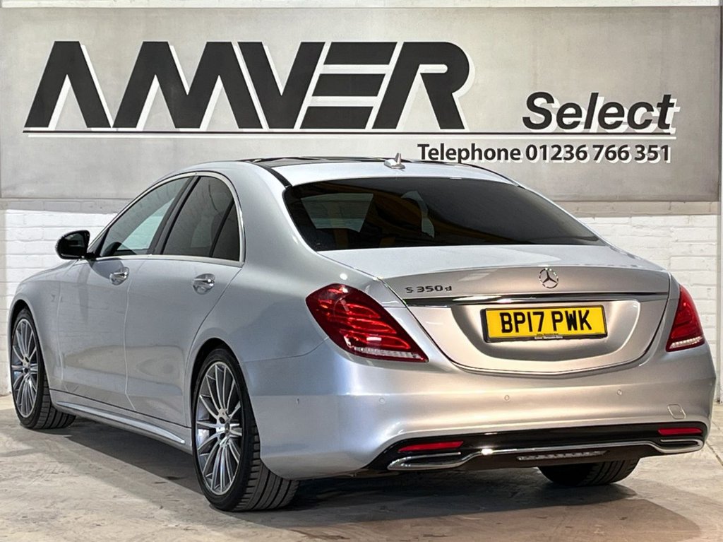 USED 2017 17 MERCEDES-BENZ S-CLASS 3.0 S350d V6 AMG Line (Premium) Saloon 4dr Diesel G-Tronic+ Euro 6 (s/s) (258 ps) 