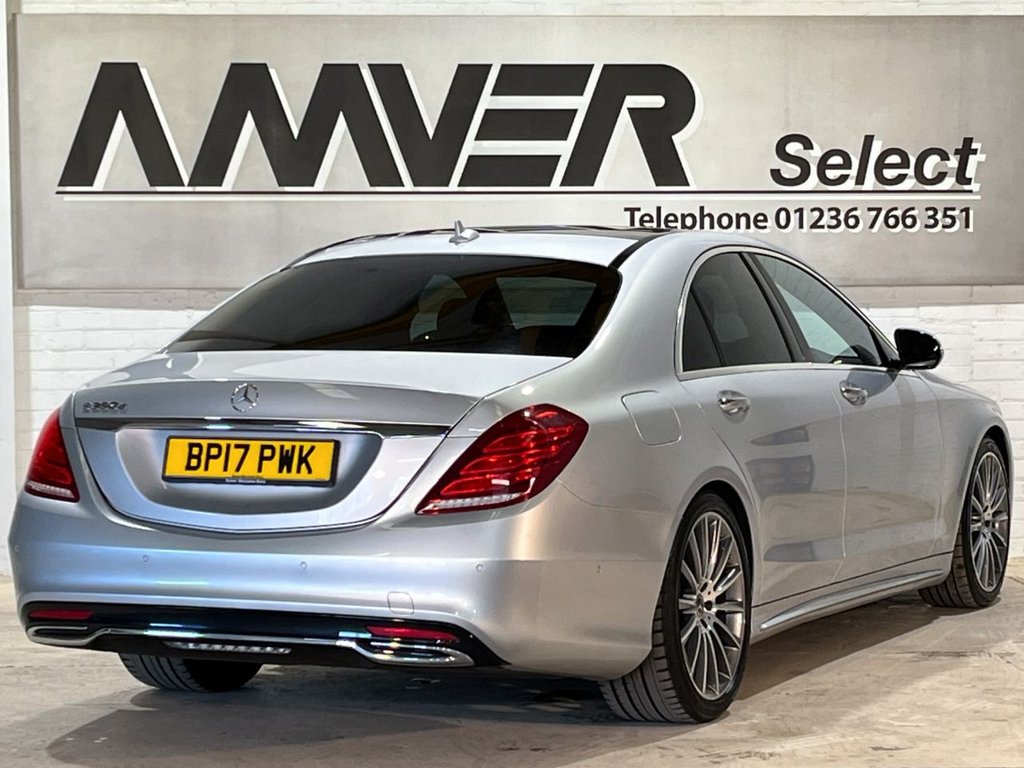 USED 2017 17 MERCEDES-BENZ S-CLASS 3.0 S350d V6 AMG Line (Premium) Saloon 4dr Diesel G-Tronic+ Euro 6 (s/s) (258 ps) 