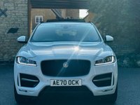 USED 2020 70 JAGUAR F-PACE 2.0 D180 R-Sport SUV 5dr Diesel Auto Euro 6 (s/s) (180 ps) LEATHER+SAT NAV+PAN ROOF+ULEZ