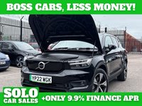 USED 2022 22 VOLVO XC40 Recharge 69kWh Plus SUV 5dr Electric Auto (231 ps) 