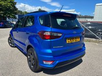 USED 2022 22 FORD ECOSPORT 1.0T EcoBoost GPF ST-Line SUV 5dr Petrol Manual Euro 6 (s/s) (140 ps) DESIRABLE DESERT ISLAND BLUE MET
