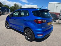 USED 2022 22 FORD ECOSPORT 1.0T EcoBoost GPF ST-Line SUV 5dr Petrol Manual Euro 6 (s/s) (140 ps) DESIRABLE DESERT ISLAND BLUE MET