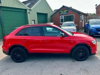 USED 2018 67 AUDI Q3 2.0 TDI Black Edition SUV 5dr Diesel S Tronic quattro Euro 6 (s/s) (184 ps) 2 OWNER FULL MAIN DEALER HISTORY