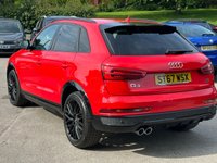 USED 2018 67 AUDI Q3 2.0 TDI Black Edition SUV 5dr Diesel S Tronic quattro Euro 6 (s/s) (184 ps) 2 OWNER FULL MAIN DEALER HISTORY