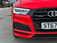 USED 2018 67 AUDI Q3 2.0 TDI Black Edition SUV 5dr Diesel S Tronic quattro Euro 6 (s/s) (184 ps) 2 OWNER FULL MAIN DEALER HISTORY
