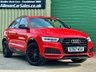 USED 2018 67 AUDI Q3 2.0 TDI Black Edition SUV 5dr Diesel S Tronic quattro Euro 6 (s/s) (184 ps) 2 OWNER FULL MAIN DEALER HISTORY