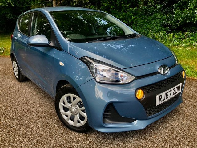 2017 67 Hyundai I10 1.0 SE Hatchback 5dr Petrol Manual Euro 6 (66 ps) ONLY 1,475 MILES-YES 1,475 MILES WITH ELDERLY LADY OWNER//AIRCON//BLUETOOTH//DAB//X4 ELECTRIC WINDOWS//CRUISE CONTROL//STUNNING CONDITION