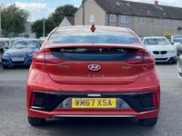 USED 2018 67 HYUNDAI IONIQ 1.6 h-GDi 8.9kWh Premium Hatchback 5dr Petrol Plug-in Hybrid DCT Euro 6 (s/s) (141 ps) THIS CAR COMES WITH 6 MONTHS WARRANTY , BREAKDOWN COVER & RECOVERY++   2 KEYS +  HYBRID MODE+  FRONT AND REAR PARKING SENSORS +  FRONT HEATED SEATS +  AUX +  USB +  LOW MILLAGE +  POWER WINDOWS +  AUTO SIDE MIRRORS +  LED DAY TIME RUNNING HEADLIGHTS +  APPLE/GOOGLE CAR PLAY +  HEATED STEERING WHEEL +  AUTO START/STOP +  PADDLE SHIFTERS +  TRACTION CONTROL +  REVRSING CAMERA +  ADAPTIVE CRUISE CONTROL +  AUTO HEADLIGHTS +  WIFI CONNECTIVITY +  BLUETOOTH +  SAT NAVIGATION +  INFINITY SOUND SYSTEM