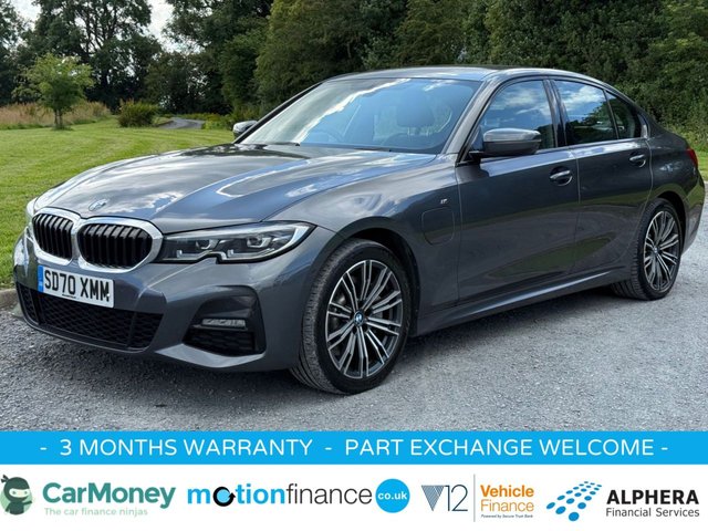 2020 70 BMW 3 Series 2.0 330e 12kWh M Sport Saloon 4dr Petrol Plug-in Hybrid Auto Euro 6 (s/s) (292 ps)