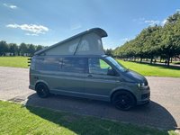 USED 2019 19 VOLKSWAGEN TRANSPORTER LUXURY 4 BERTH CAMPERKING LONG WHEEL BASE  TAILGATE WITH BIKE RACK