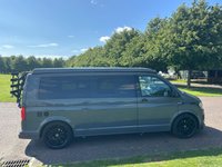 USED 2019 19 VOLKSWAGEN TRANSPORTER LUXURY 4 BERTH CAMPERKING LONG WHEEL BASE  TAILGATE WITH BIKE RACK