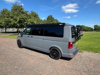 USED 2019 19 VOLKSWAGEN TRANSPORTER LUXURY 4 BERTH CAMPERKING LONG WHEEL BASE  TAILGATE WITH BIKE RACK