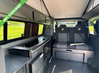 USED 2019 19 VOLKSWAGEN TRANSPORTER LUXURY 4 BERTH CAMPERKING LONG WHEEL BASE  TAILGATE WITH BIKE RACK