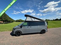 USED 2019 19 VOLKSWAGEN TRANSPORTER LUXURY 4 BERTH CAMPERKING LONG WHEEL BASE  TAILGATE WITH BIKE RACK