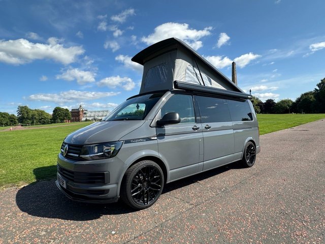 2019 19 Volkswagen Transporter LUXURY 4 BERTH CAMPERKING LONG WHEEL BASE 