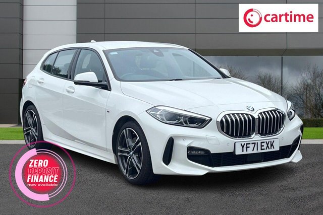 View our BMW 1 Series 1.5 118i M Sport (LCP) Hatchback 5dr Petrol Manual Euro 6 (s/s) (136 ps) BMW Live Cockpit, Bluetooth, DAB - Digital Radio, Cruise Control, 18-Inch Alloy Wheels