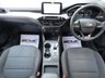 USED 2021 21 FORD KUGA 1.5 EcoBlue Zetec SUV 5dr Diesel Auto Euro 6 (s/s) (120 ps) Finished in CHROME BLUE metallic with contrasting BLACK CLOTH TRIM. This Kuga is a great choice if you like driving. It's one of the most enjoyable, practical and fun family SUV's around. Features include Sat Nav, Front and Rear Park Sensors, DAB, B/Tooth, Cruise and much more. Dealer serviced at 10351 miles, 18529 miles and at 33016 miles.