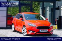 USED 2016 16 FORD FOCUS 1.0T EcoBoost Zetec S Hatchback 5dr Petrol Manual Euro 6 (s/s) (125 ps) 