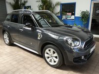 USED 2019 19 MINI COUNTRYMAN 1.5 7.6kWh Cooper SE Classic SUV 5dr Petrol Plug-in Hybrid Auto ALL4 Euro 6 (s/s) (224 ps) SPECIAL OFFER 12 MONTHS WARRANTY INCLUDING PHEV BATTERY SAT NAV CRUISE CONTROL PARKING SENSORS 1 OWNERS SERVICE HISTORY WARRANTY