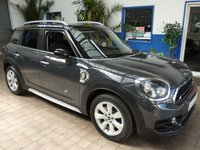 USED 2019 19 MINI COUNTRYMAN 1.5 7.6kWh Cooper SE Classic SUV 5dr Petrol Plug-in Hybrid Auto ALL4 Euro 6 (s/s) (224 ps) SPECIAL OFFER 12 MONTHS WARRANTY INCLUDING PHEV BATTERY SAT NAV CRUISE CONTROL PARKING SENSORS 1 OWNERS SERVICE HISTORY WARRANTY