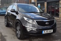 USED 2015 15 KIA SPORTAGE 2.0 CRDi KX-3 SUV 5dr Diesel Auto AWD Euro 5 (134 bhp) RAC PLATINUM WARRANTY INCLUDED