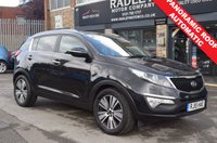 USED 2015 15 KIA SPORTAGE 2.0 CRDi KX-3 SUV 5dr Diesel Auto AWD Euro 5 (134 bhp) RAC PLATINUM WARRANTY INCLUDED