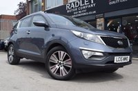 USED 2015 15 KIA SPORTAGE 1.7 CRDi EcoDynamics 3 SUV 5dr Diesel Manual 2WD Euro 6 (s/s) (114 bhp) RAC PLATINUM WARRANTY INCLUDED