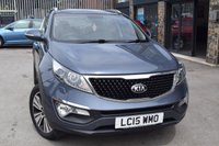 USED 2015 15 KIA SPORTAGE 1.7 CRDi EcoDynamics 3 SUV 5dr Diesel Manual 2WD Euro 6 (s/s) (114 bhp) RAC PLATINUM WARRANTY INCLUDED