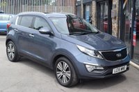 USED 2015 15 KIA SPORTAGE 1.7 CRDi EcoDynamics 3 SUV 5dr Diesel Manual 2WD Euro 6 (s/s) (114 bhp) RAC PLATINUM WARRANTY INCLUDED