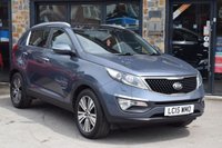 USED 2015 15 KIA SPORTAGE 1.7 CRDi EcoDynamics 3 SUV 5dr Diesel Manual 2WD Euro 6 (s/s) (114 bhp) RAC PLATINUM WARRANTY INCLUDED