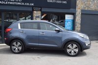 USED 2015 15 KIA SPORTAGE 1.7 CRDi EcoDynamics 3 SUV 5dr Diesel Manual 2WD Euro 6 (s/s) (114 bhp) RAC PLATINUM WARRANTY INCLUDED