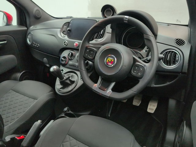 USED 2022 22 Abarth 595 1.4 T-Jet F595 Pista Hatchback 3dr Petrol Manual Euro 6 (165 BHP) - Parking Sensors + Air Con