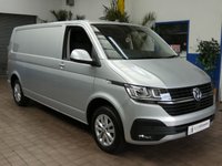 USED 2021 70 VOLKSWAGEN TRANSPORTER 2.0 TDI T28 Highline Panel Van 5dr Diesel Manual FWD LWB High Roof Euro 6 (s/s) (150 ps) 3 SEATS AIR CON ANDROID APPLE CARPLAY CRUISE CONTROL PARKING SENSORS 1 OWNER SERVICE HISTORY WARRANTY