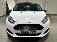 USED 2017 66 FORD FIESTA 1.0T EcoBoost Zetec White Edition Hatchback 5dr Petrol Manual Euro 6 (s/s) (100 ps) FULL FORD SERVICE HISTORY