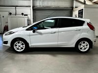 USED 2017 66 FORD FIESTA 1.0T EcoBoost Zetec White Edition Hatchback 5dr Petrol Manual Euro 6 (s/s) (100 ps) FULL FORD SERVICE HISTORY