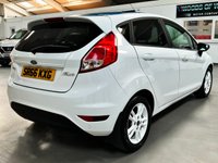 USED 2017 66 FORD FIESTA 1.0T EcoBoost Zetec White Edition Hatchback 5dr Petrol Manual Euro 6 (s/s) (100 ps) FULL FORD SERVICE HISTORY