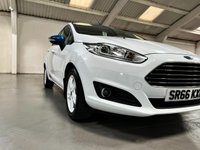USED 2017 66 FORD FIESTA 1.0T EcoBoost Zetec White Edition Hatchback 5dr Petrol Manual Euro 6 (s/s) (100 ps) FULL FORD SERVICE HISTORY